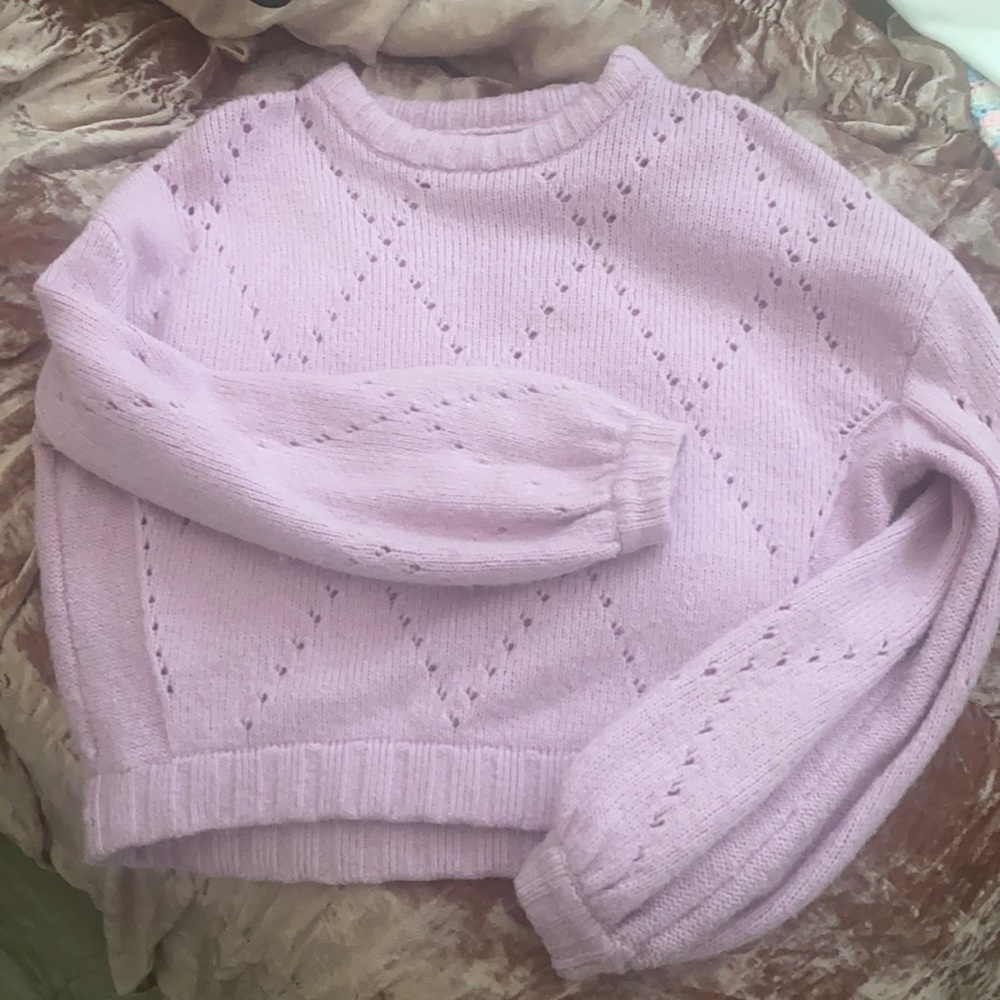 For Love and Lemons Cropped Sweater